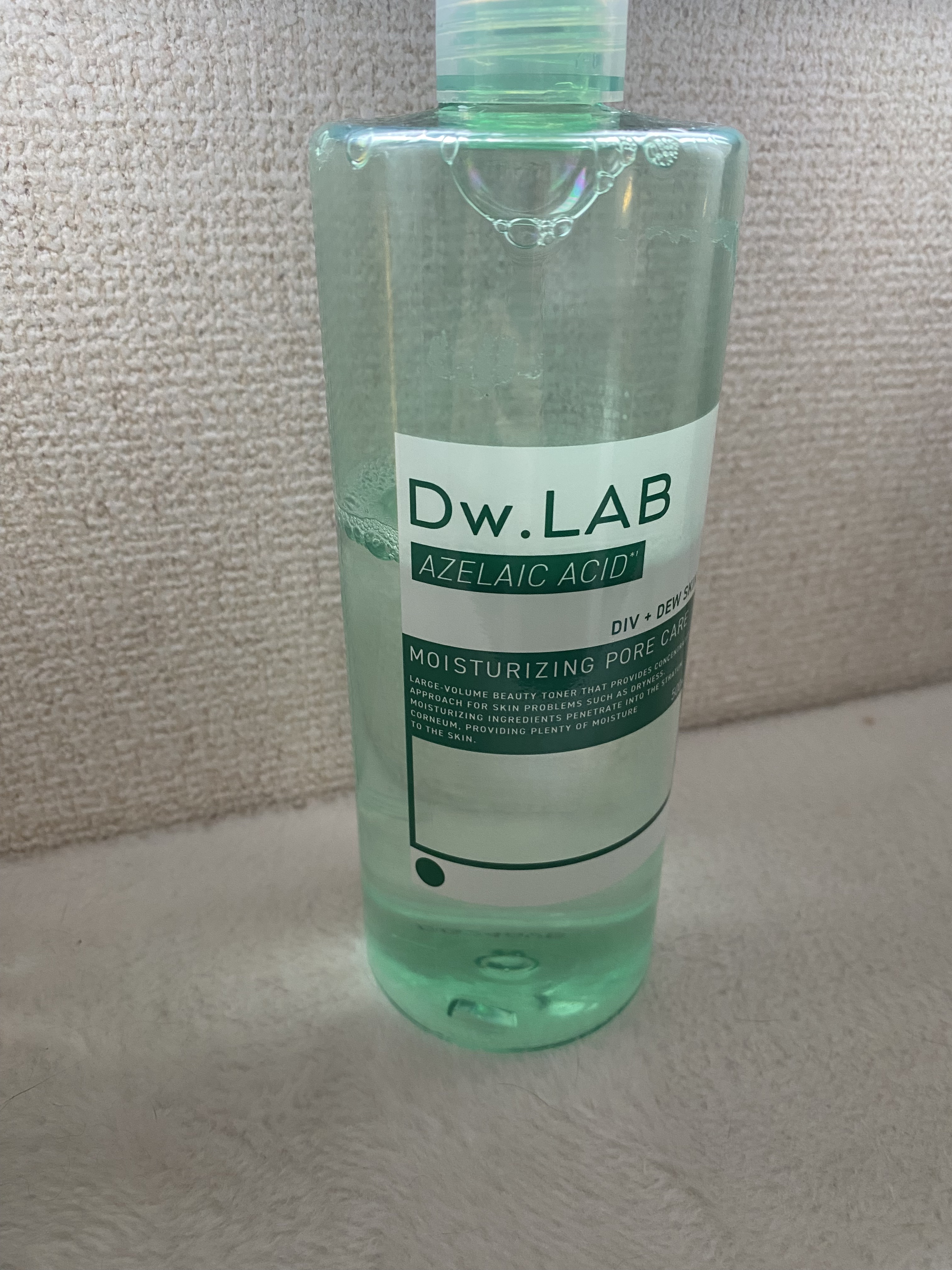 ドリップトナー アゼライン酸/Dw.LAB/化粧水を使ったクチコミ（1枚目）