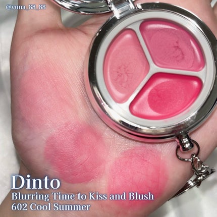 グローイングタイムトゥーキスアンドブラッシュ/Dinto/口紅を使ったクチコミ(5枚目)