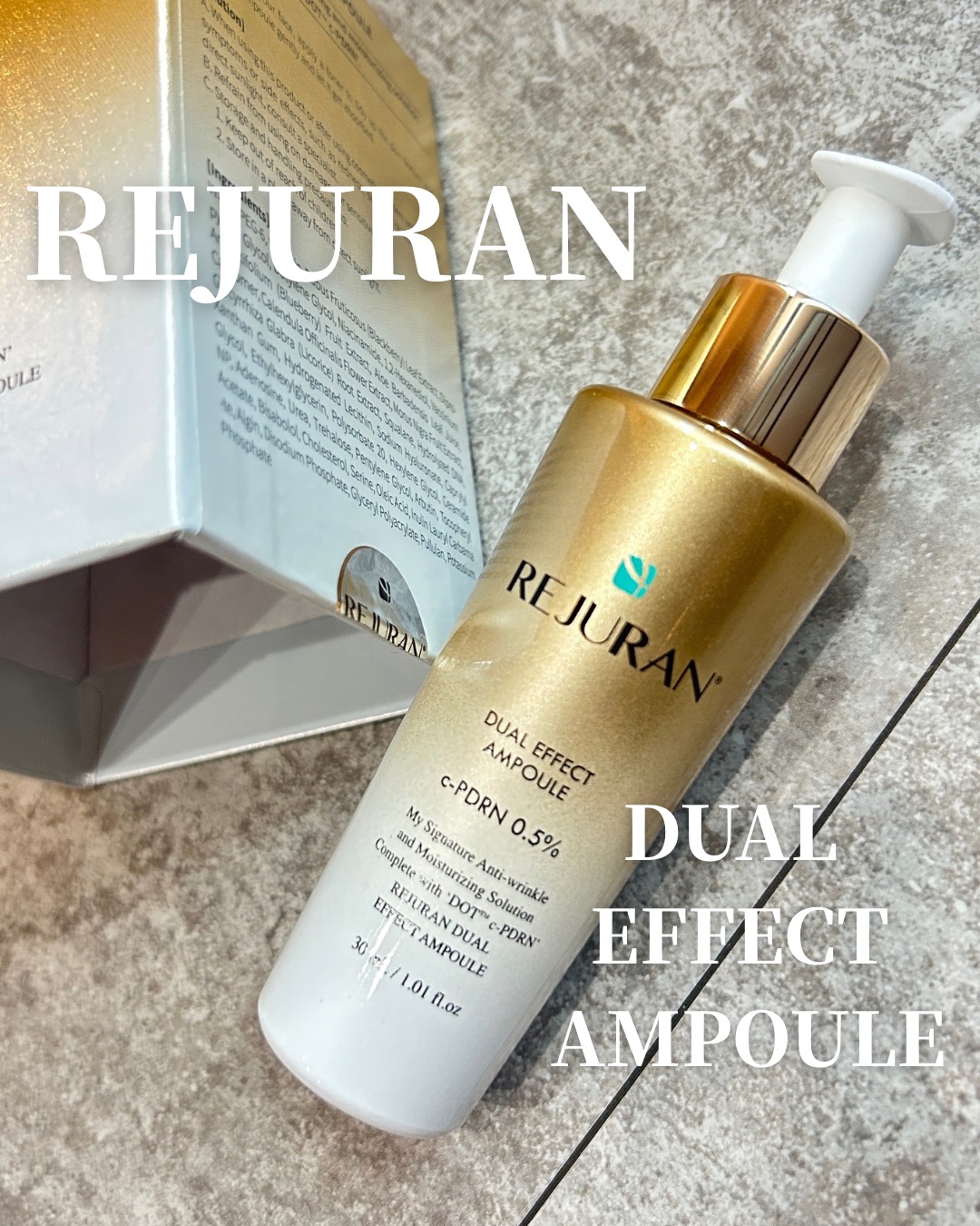 REJURAN デュアル エフェクト アンプル 30mL/REJURAN COSMETICS/美容液を使ったクチコミ（1枚目）