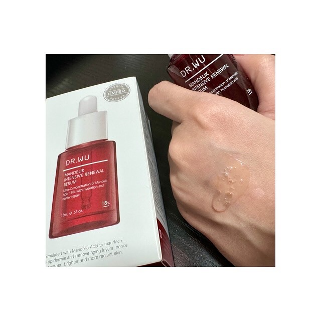 マンデリック インテンシブ 18%セラム/DR.WU/美容液を使ったクチコミ（2枚目）