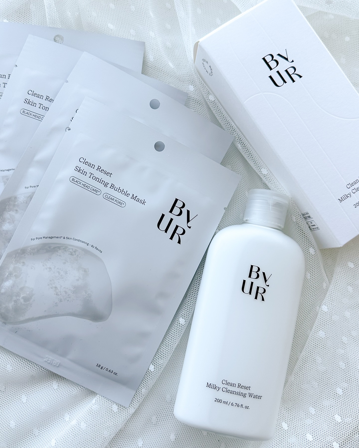 クリーンリセット ミルキー クレンジングウォーター/ByUR/クレンジングウォーターを使ったクチコミ（1枚目）