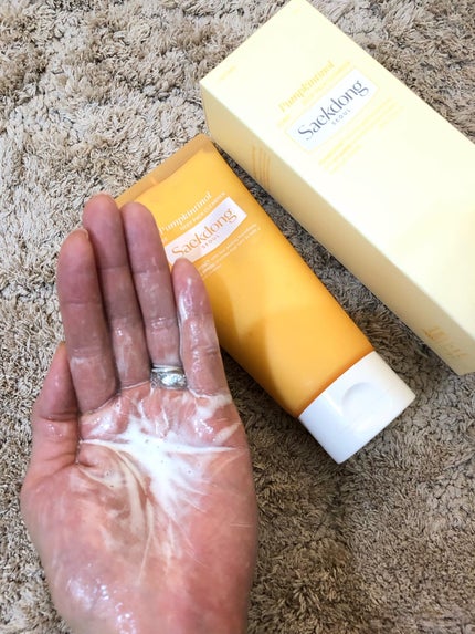 PUMPKINTINOL パッククレンザー/Saekdong SEOUL/洗顔フォームを使ったクチコミ(4枚目)