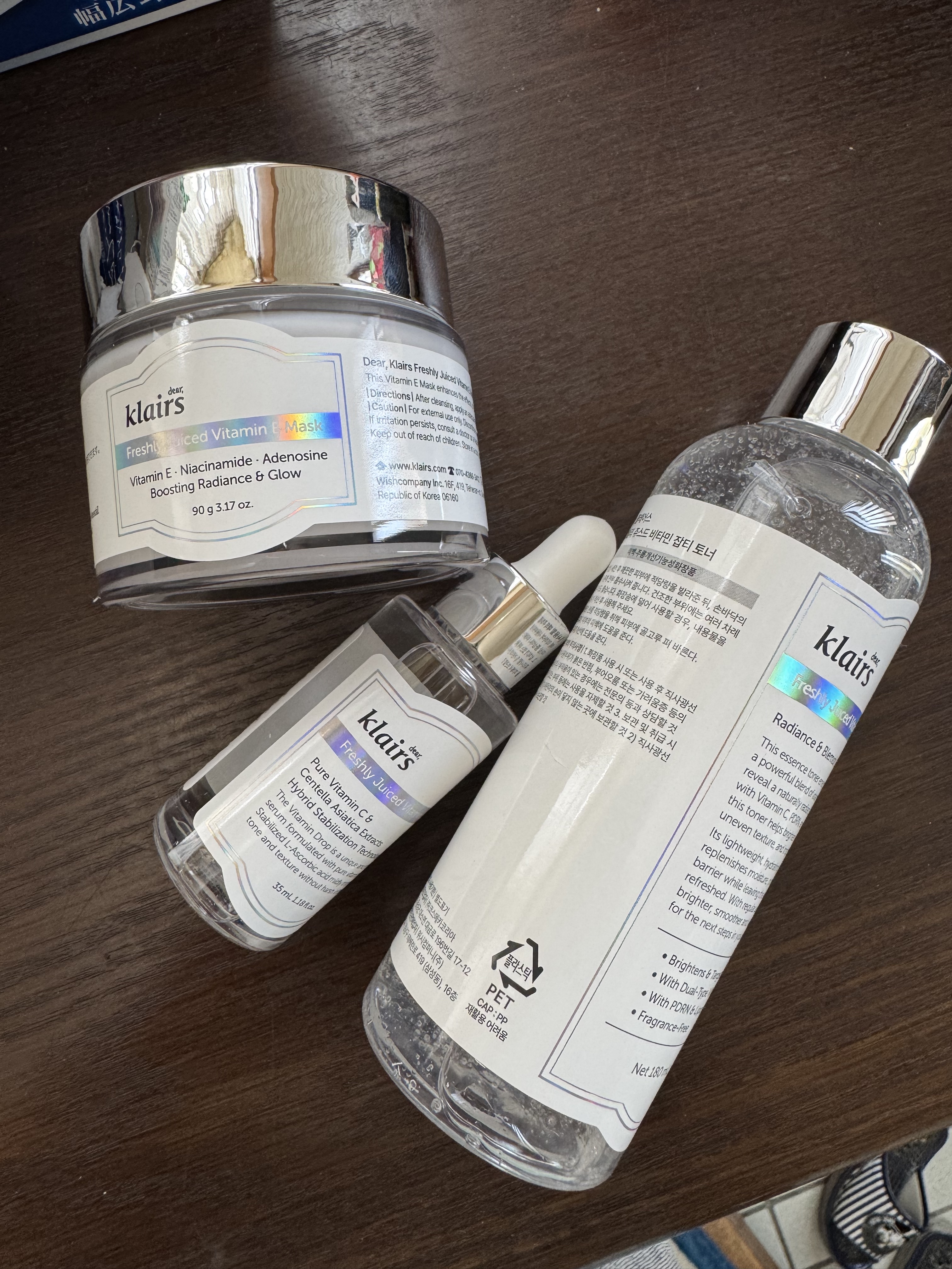 フレッシュリージュースドビタミンドロップ(35ml)/Klairs/美容液を使ったクチコミ（1枚目）