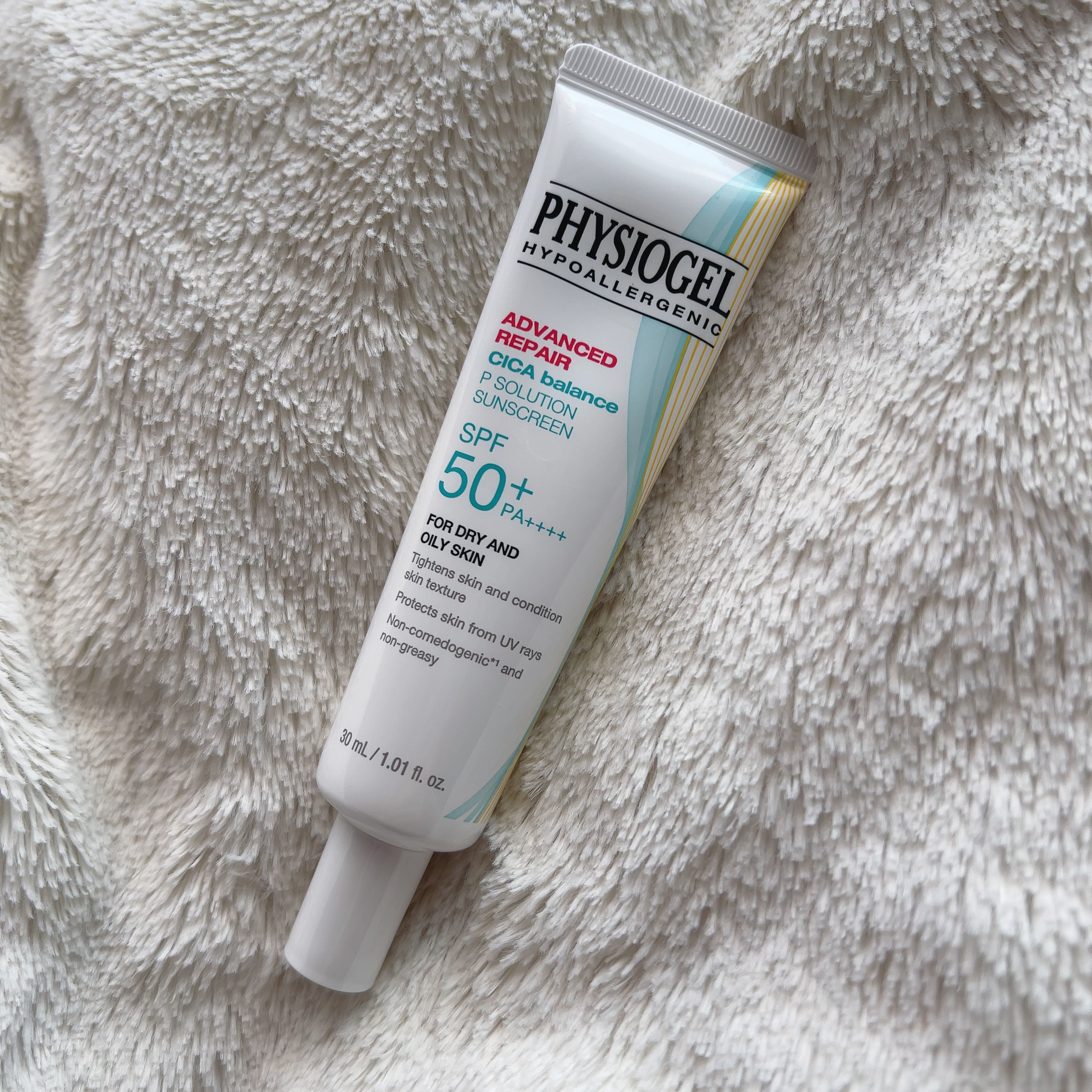 アドバンスドリペア　シカ　バランス　Ｐソリューション　サンスクリーン/PHYSIOGEL/日焼け止めクリームを使ったクチコミ（1枚目）