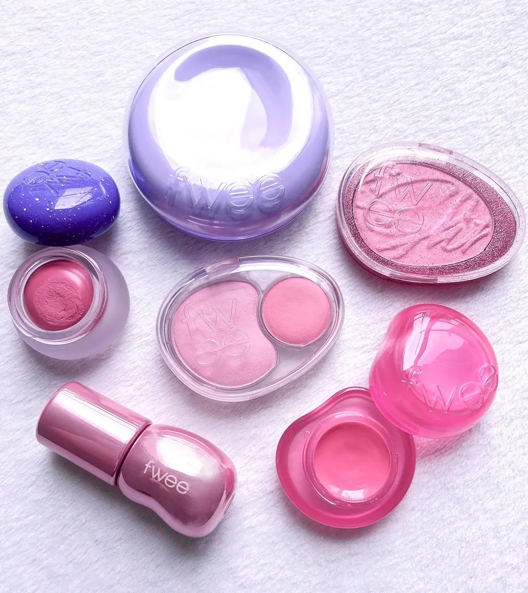 リップアンドチーク ブラーリープリンポット/fwee/口紅を使ったクチコミ（1枚目）