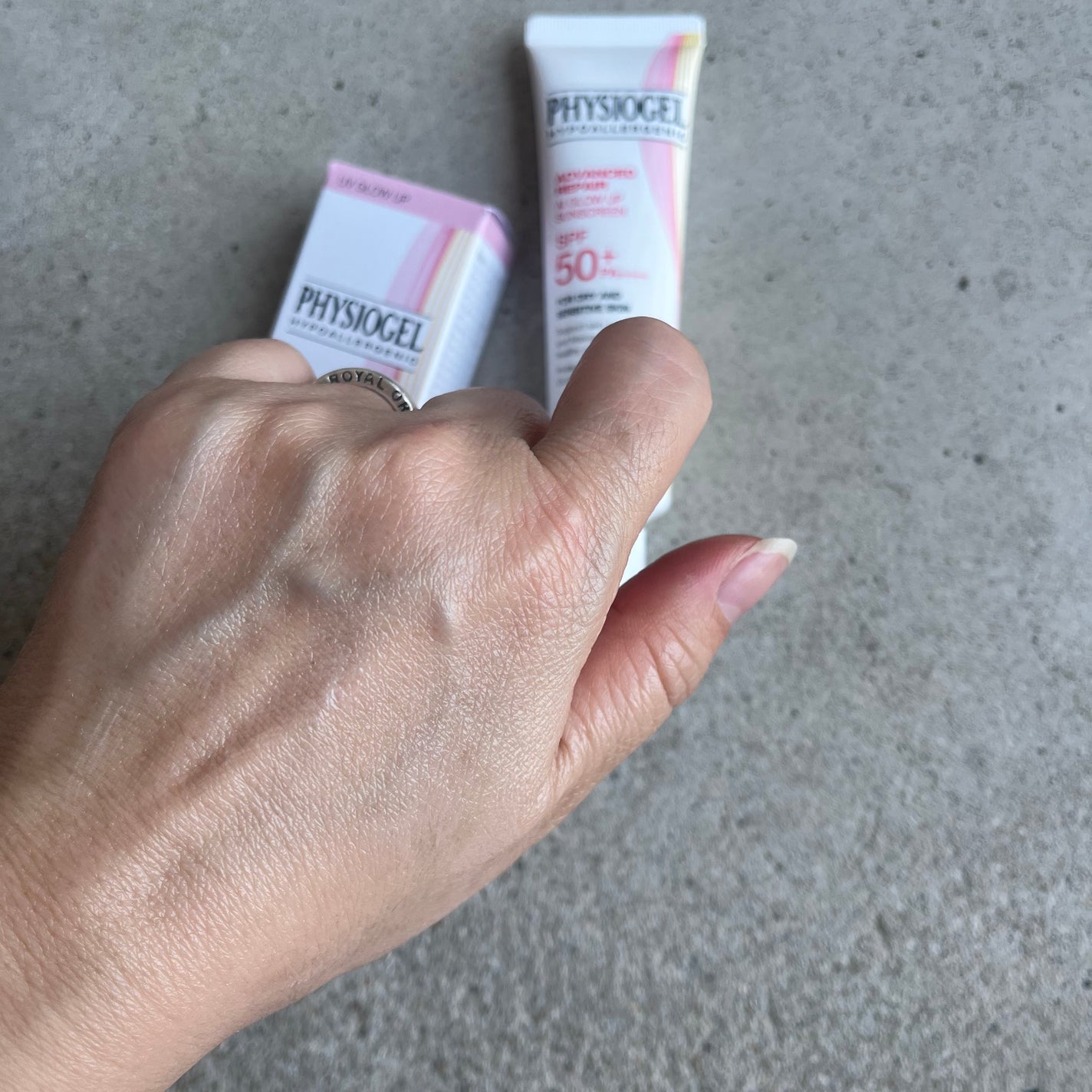 アドバンスドリペア AIグローアップ サンスクリーン/PHYSIOGEL/日焼け止めクリームを使ったクチコミ(3枚目)