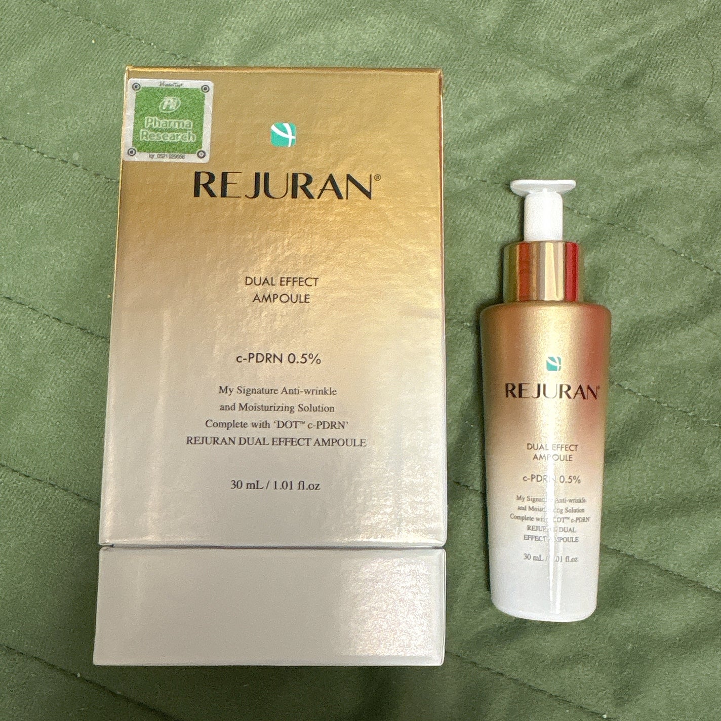 REJURAN デュアルエフェクトアンプル 30ml/REJURAN COSMETICS/美容液を使ったクチコミ(5枚目)