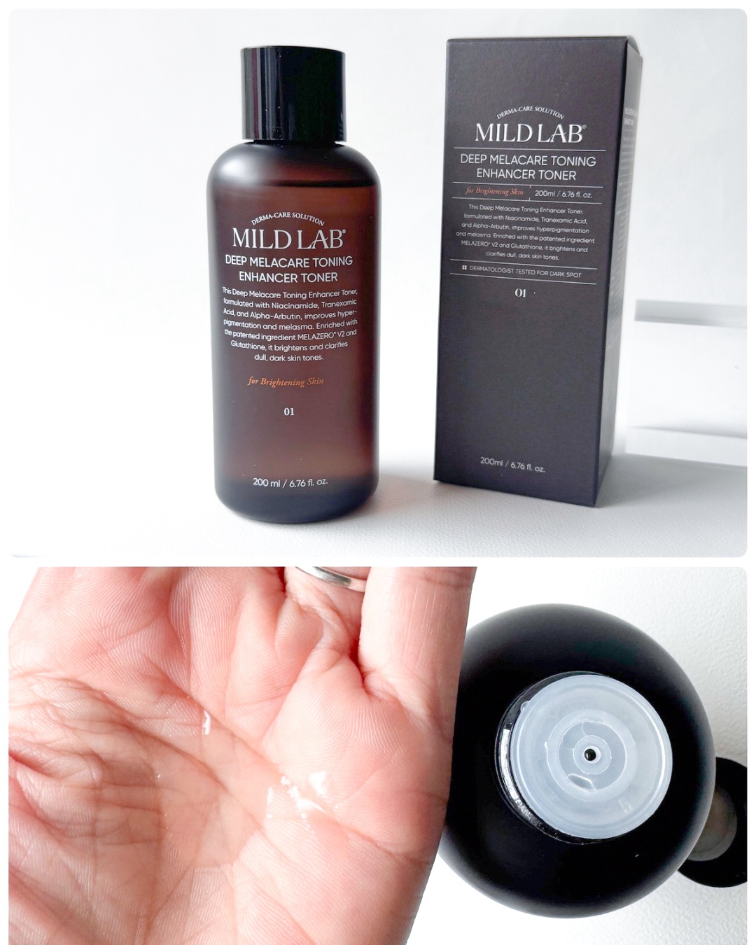 ディープメラケア トーニングエンハンサー 化粧水/Mildlab/化粧水を使ったクチコミ（2枚目）