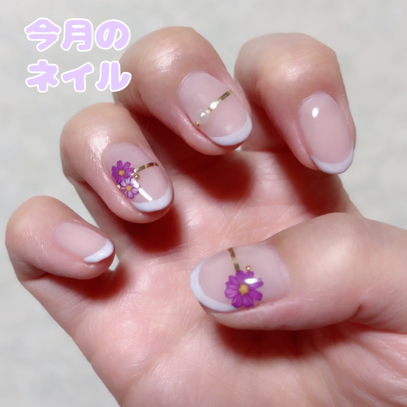 #ネイル,#梅雨ネイルのネイルデザイン