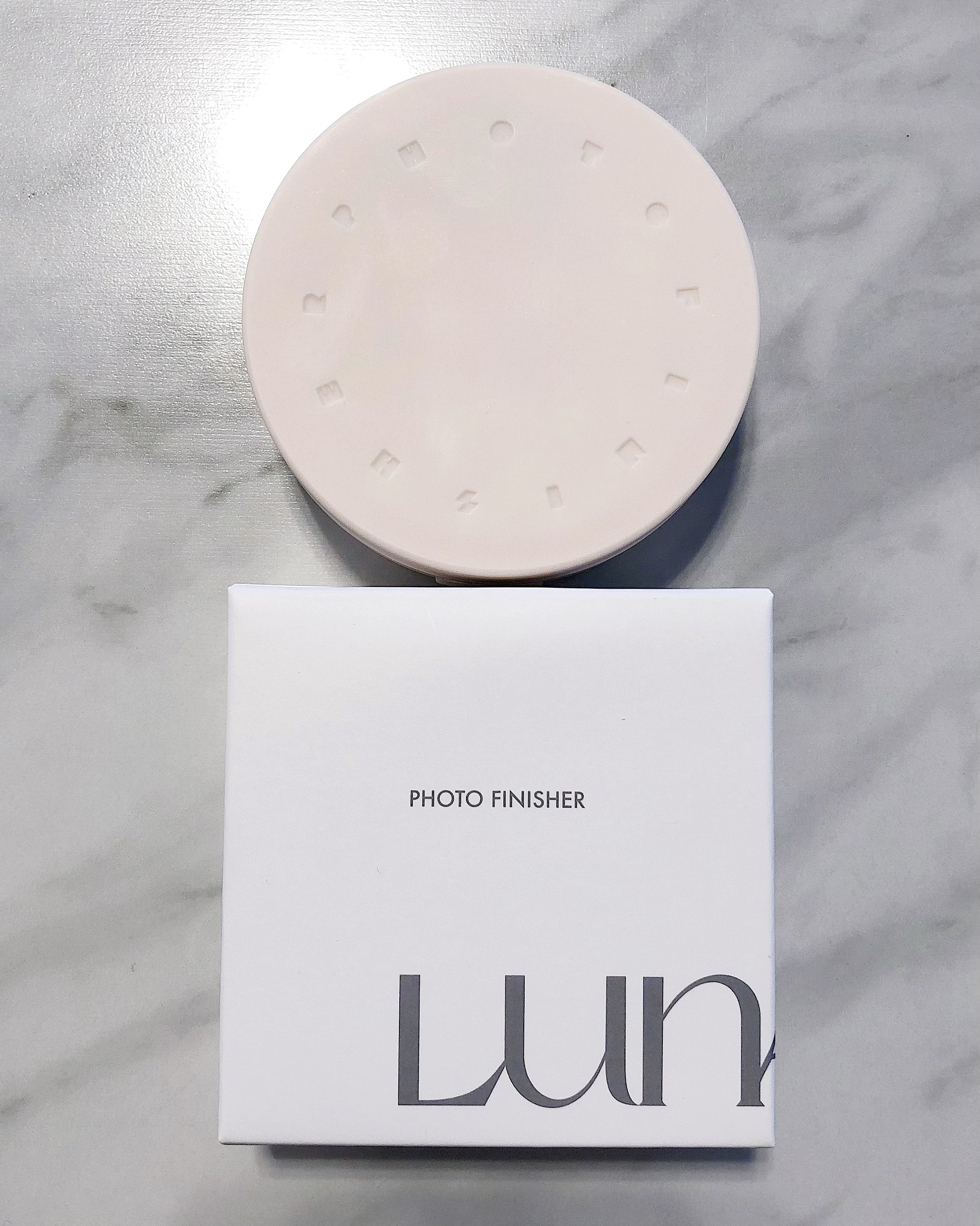 プロフォトフィニッシャー/LUNA/プレストパウダーを使ったクチコミ（1枚目）