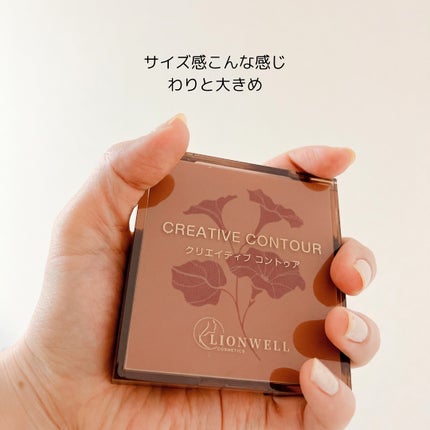 クリエイティブ コントゥア/LionWell(ライオンウェル)/シェーディングを使ったクチコミ(4枚目)