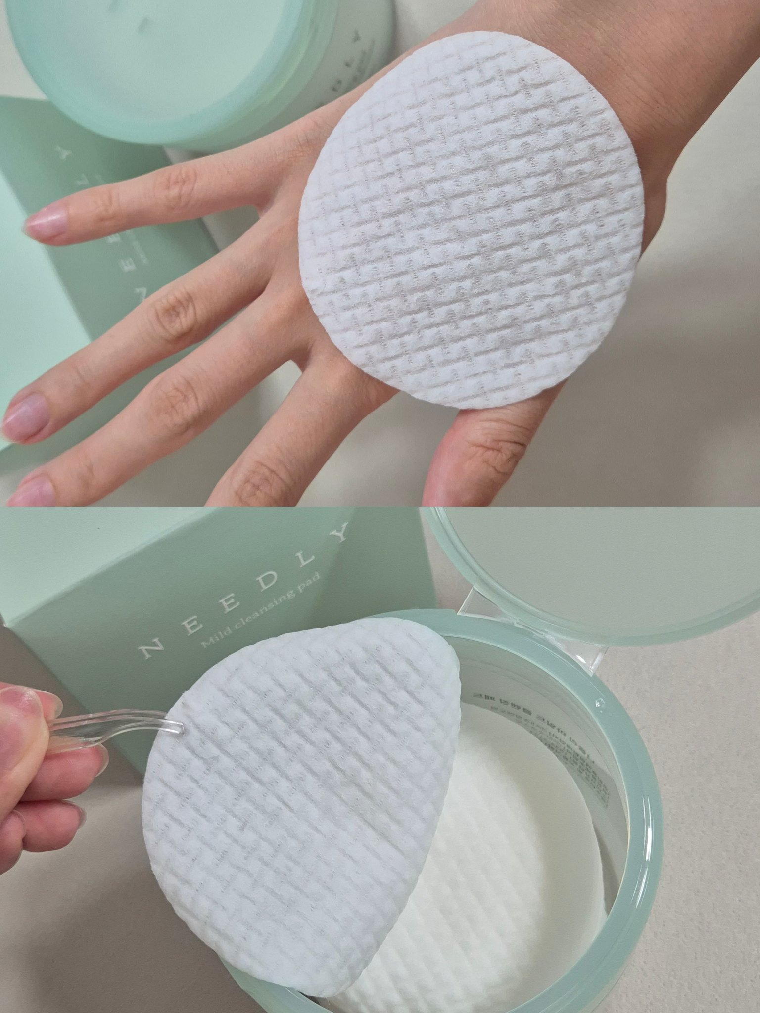 マイルドクレンジングパッド/NEEDLY/クレンジングシートを使ったクチコミ（2枚目）