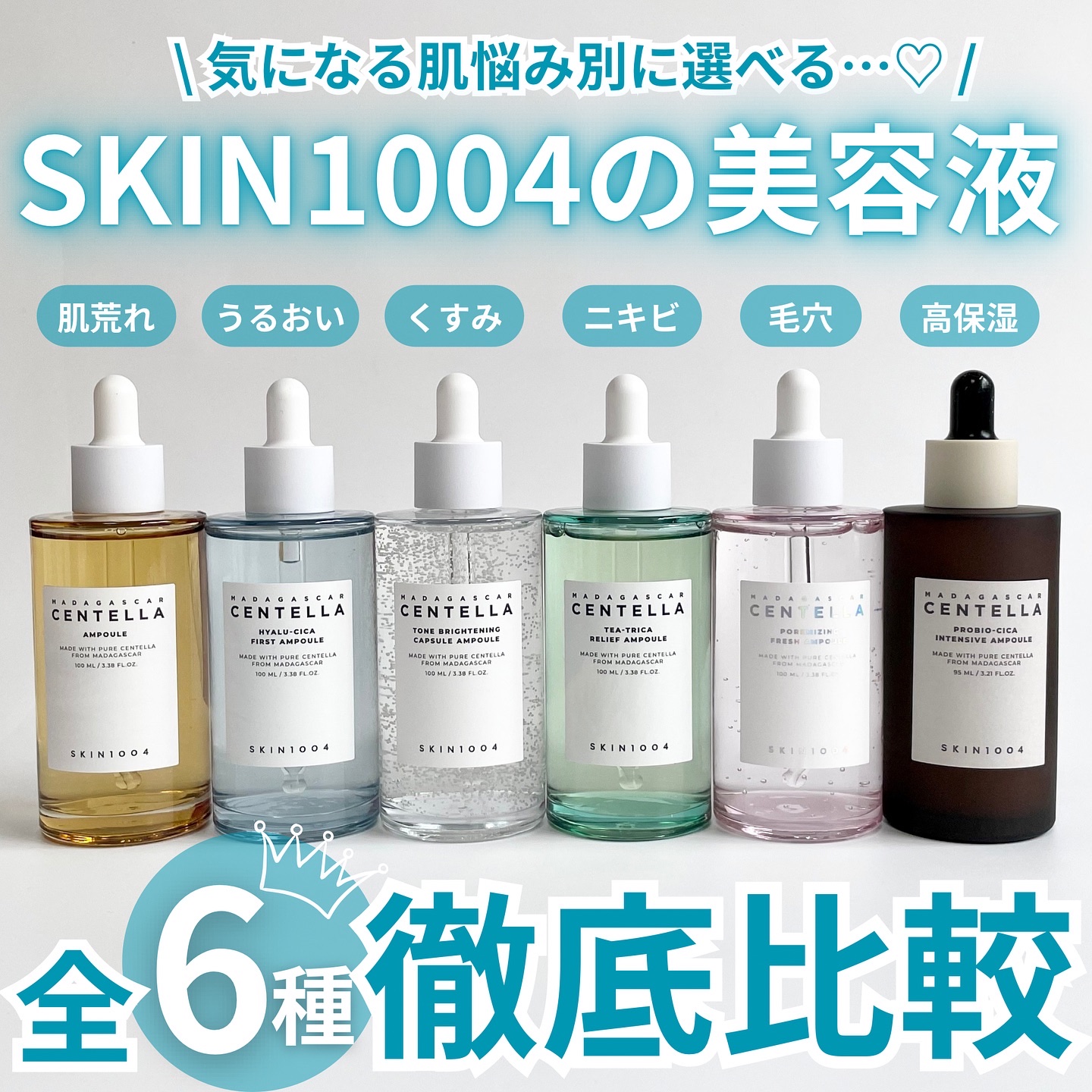 センテラ アンプル/SKIN1004/美容液を使ったクチコミ（1枚目）