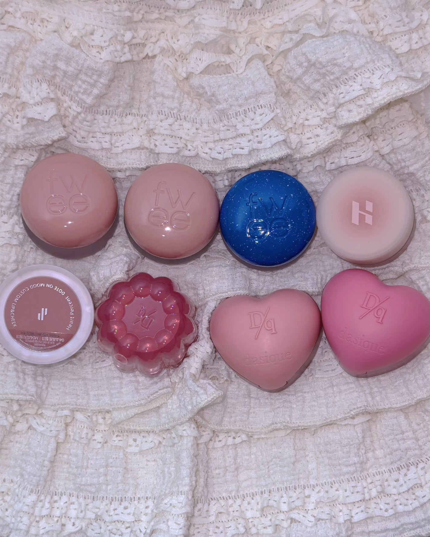 リップアンドチーク ブラーリープリンポット/fwee/口紅を使ったクチコミ(4枚目)