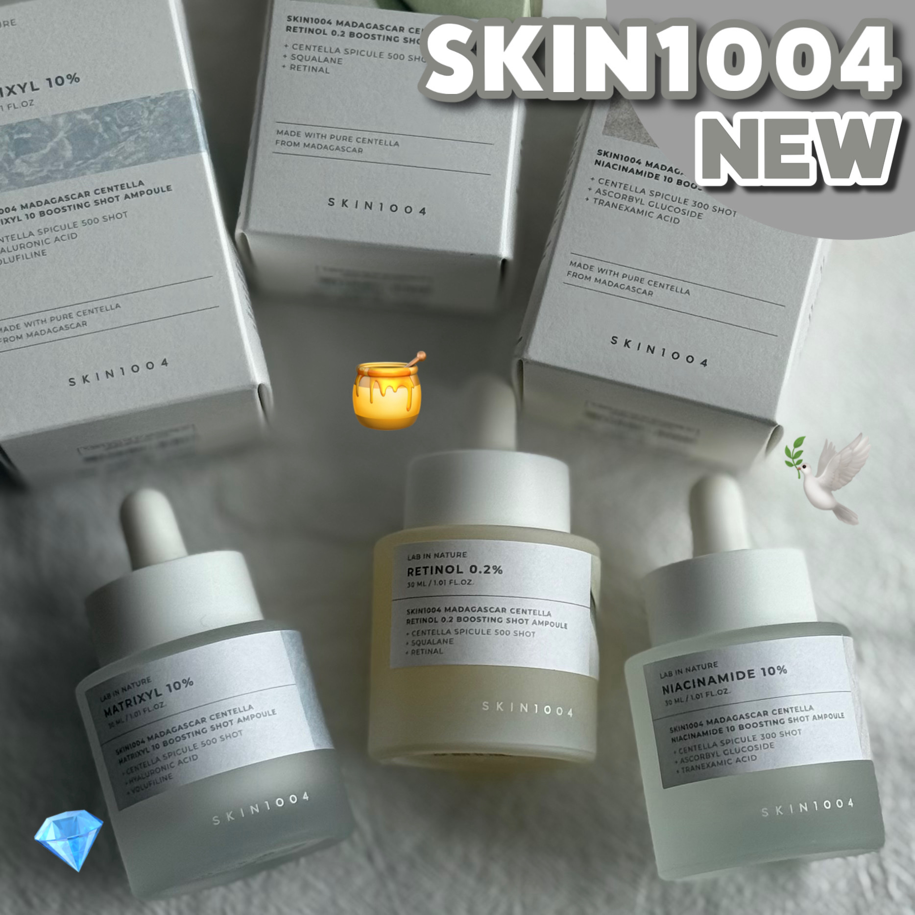 レチノール 0.2 ブースティングショット アンプル/SKIN1004/美容液を使ったクチコミ（1枚目）