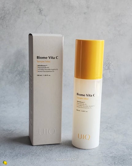バイオームビタCセラムミスト/UIQ/ミスト状化粧水を使ったクチコミ(1枚目)