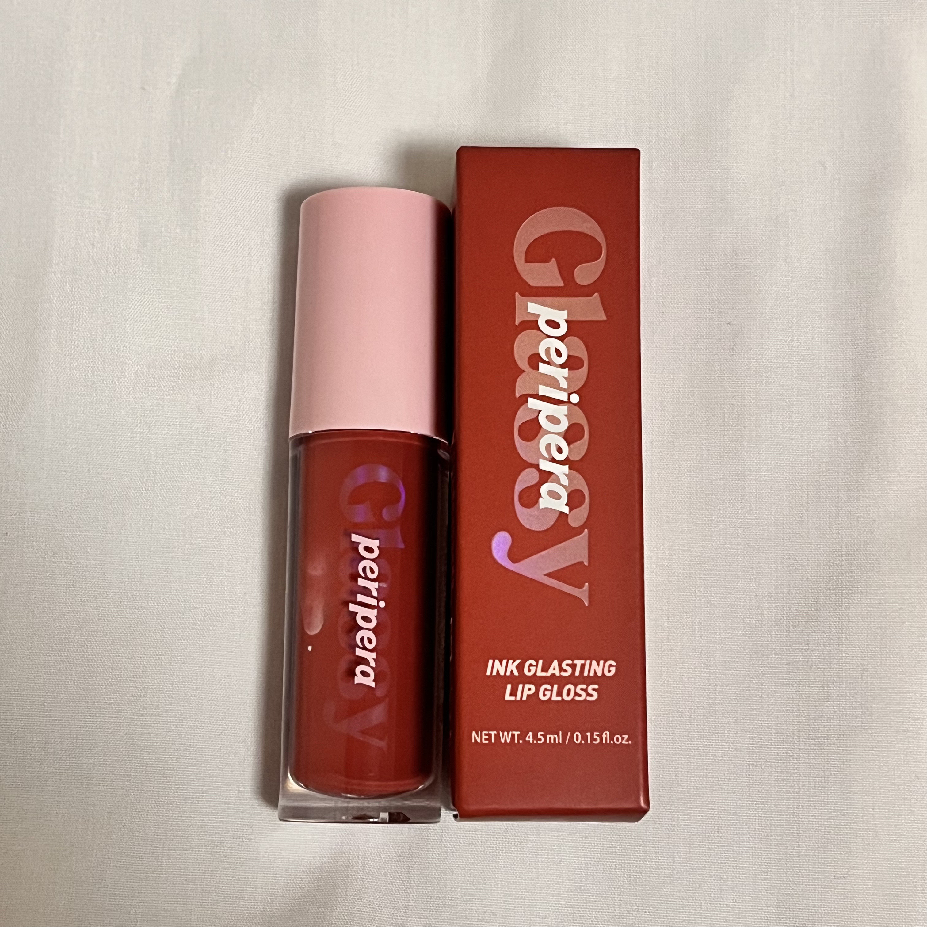 インク グラスティング リップ グロス/PERIPERA/リップグロスを使ったクチコミ（1枚目）