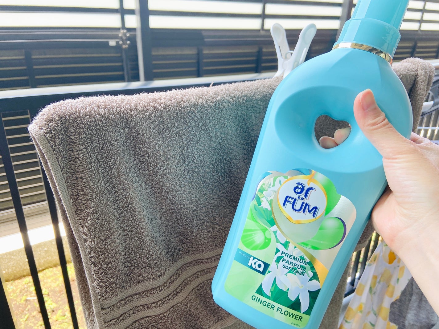 Touch of Ka ジンジャーフラワーフレッシュシトラスの香り/arFUM/柔軟剤を使ったクチコミ(6枚目)