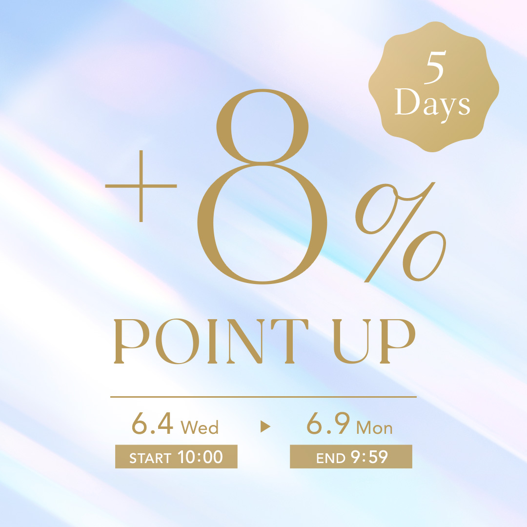 【5日間限定】＋8％ポイントアップキャンペーン開催✨

本日からスタート！
FEMMUE公式オンラインストアでは、5日間限定でポイントが＋8％になるポイントアップキャンペーンを開催。

リニューアル新発売のローズウォーター スリーピングマス