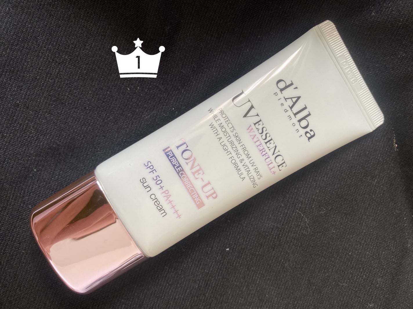 ウォータフルトーンアップサンクリーム/ダルバ/日焼け止めクリームを使ったクチコミ(1枚目)