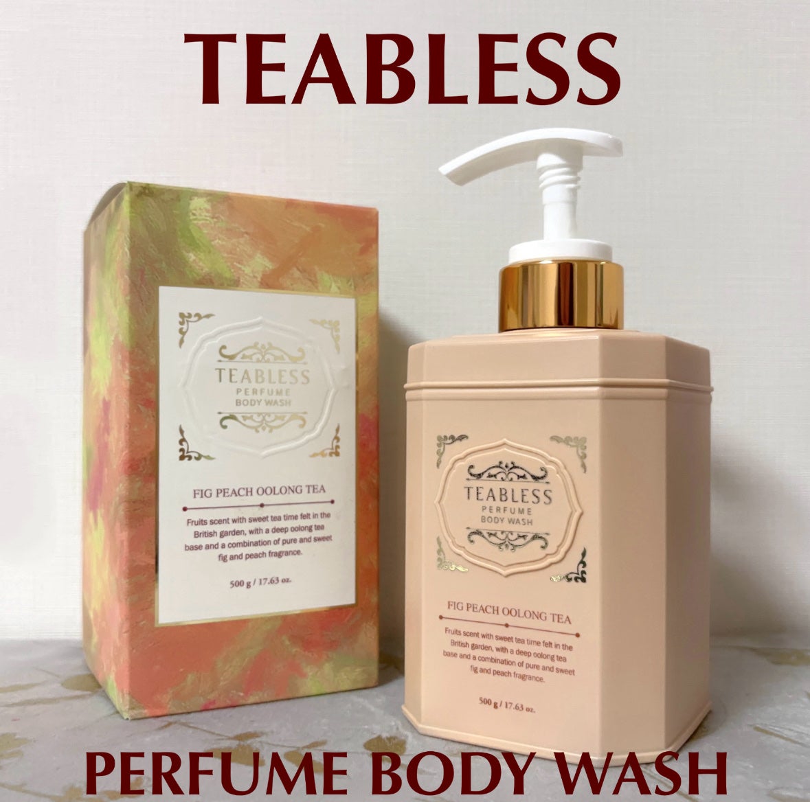 パフュームボディウォッシュ フィグピーチウーロンティー/TEABLESS/ボディソープを使ったクチコミ(1枚目)
