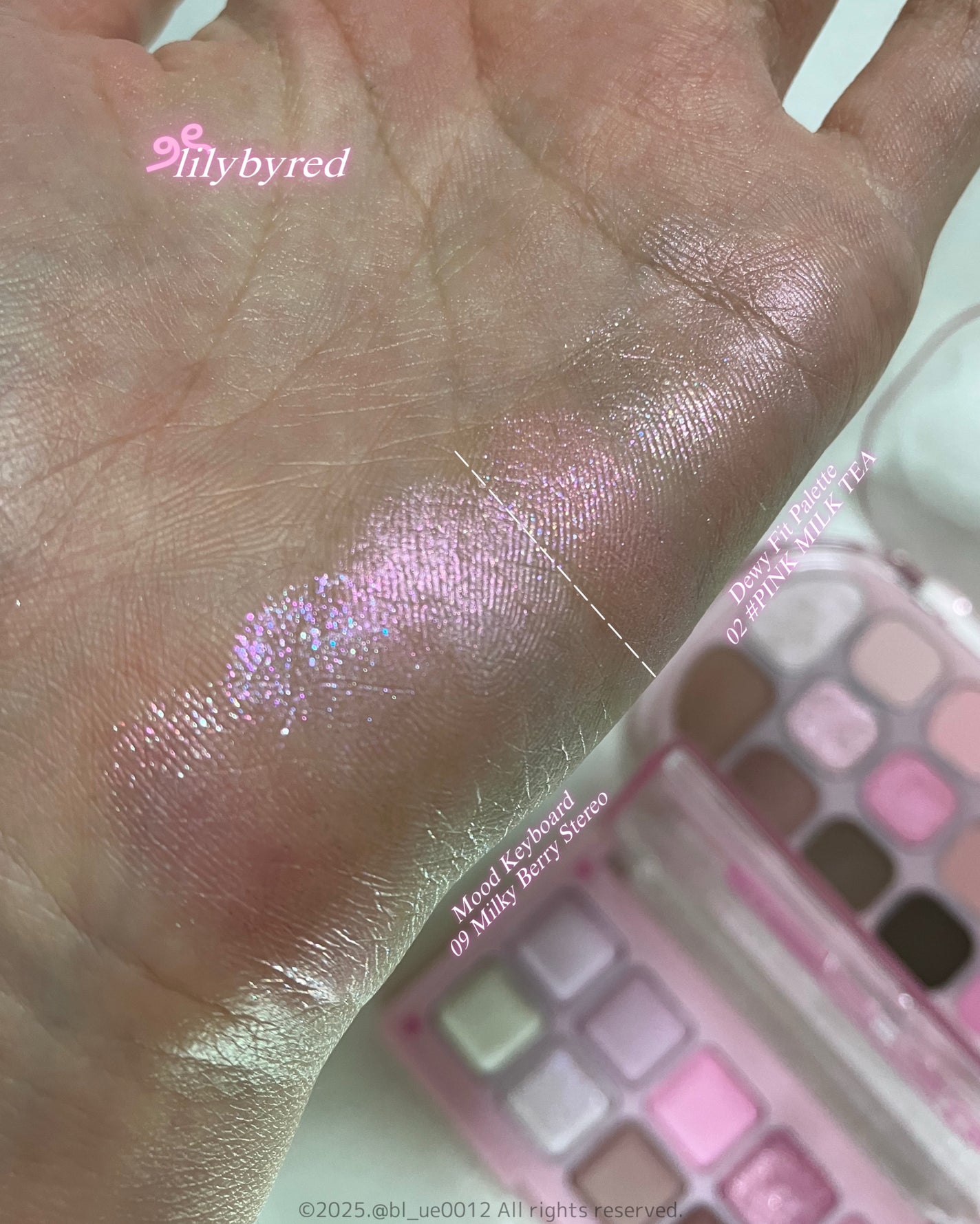 ムードキーボード/lilybyred/アイシャドウパレットを使ったクチコミ(2枚目)