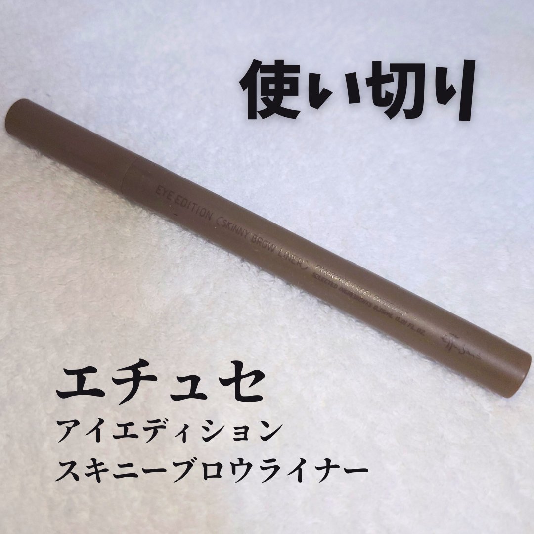 エテュセ アイエディション(スキニーブロウライナー)/ettusais/リキッドアイブロウを使ったクチコミ（1枚目）
