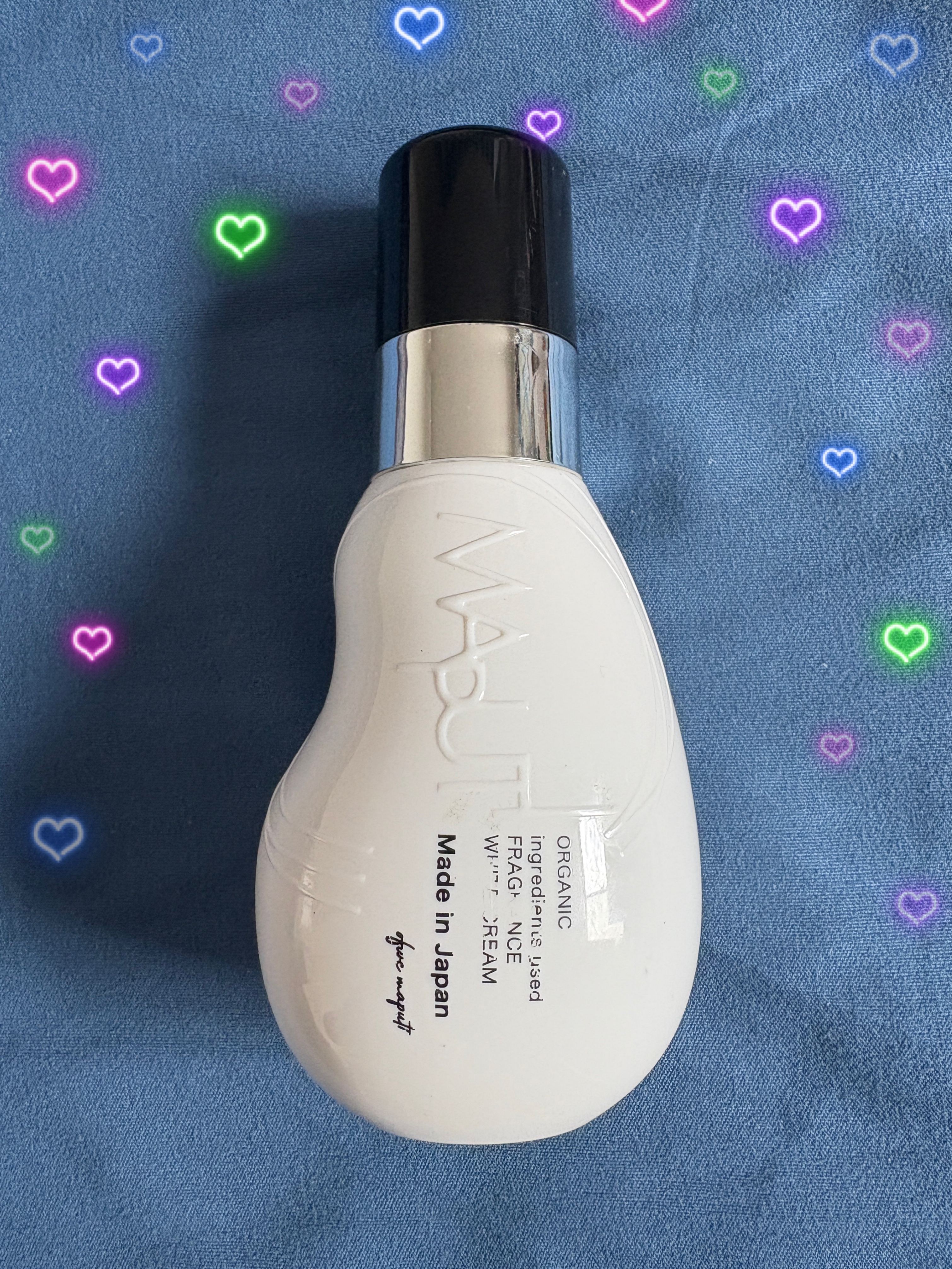 オーガニックフレグランスホワイトクリーム/MAPUTI/デリケートゾーンケアを使ったクチコミ（1枚目）