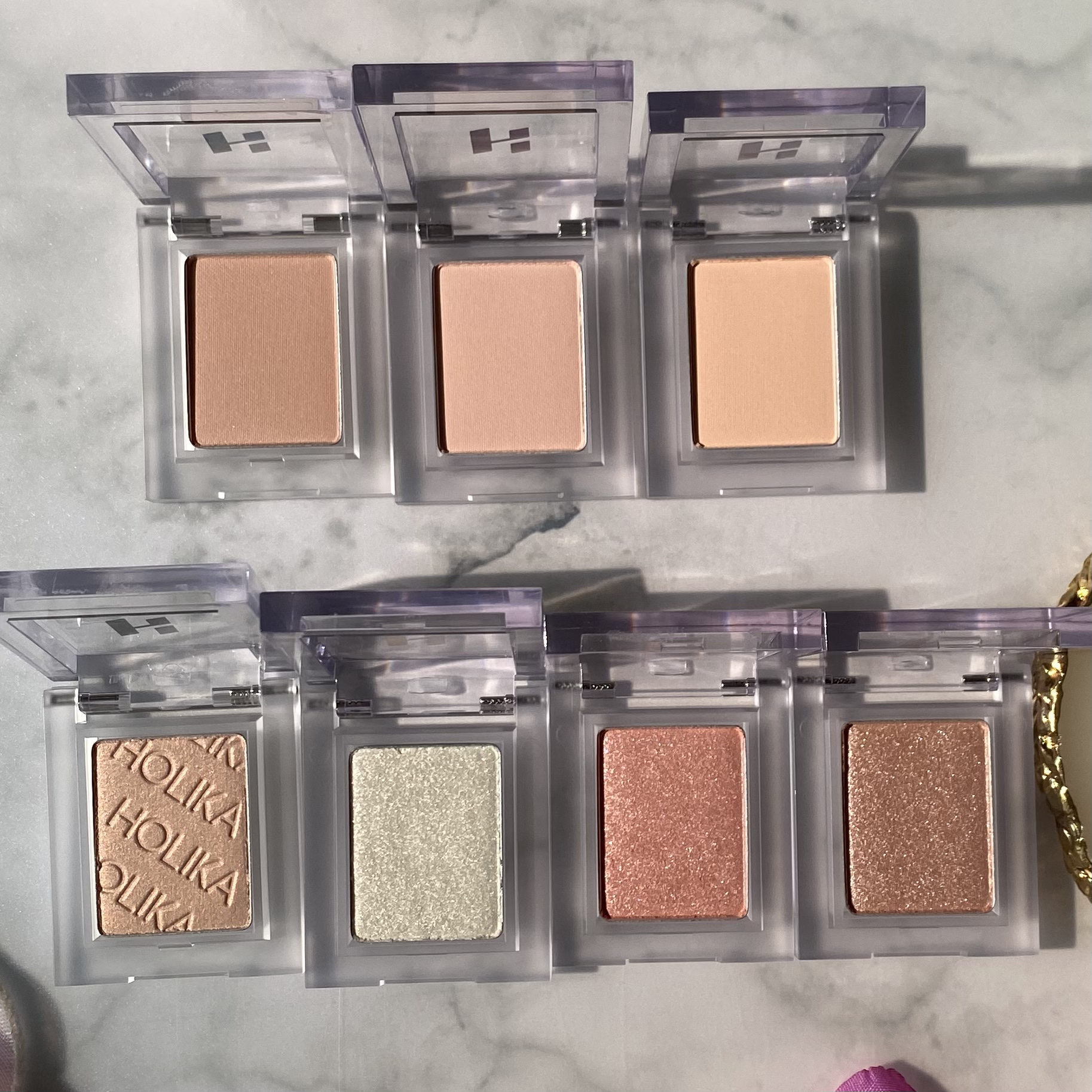 マイフェイブピースアイシャドウ/HOLIKA HOLIKA/単色アイシャドウを使ったクチコミ（3枚目）