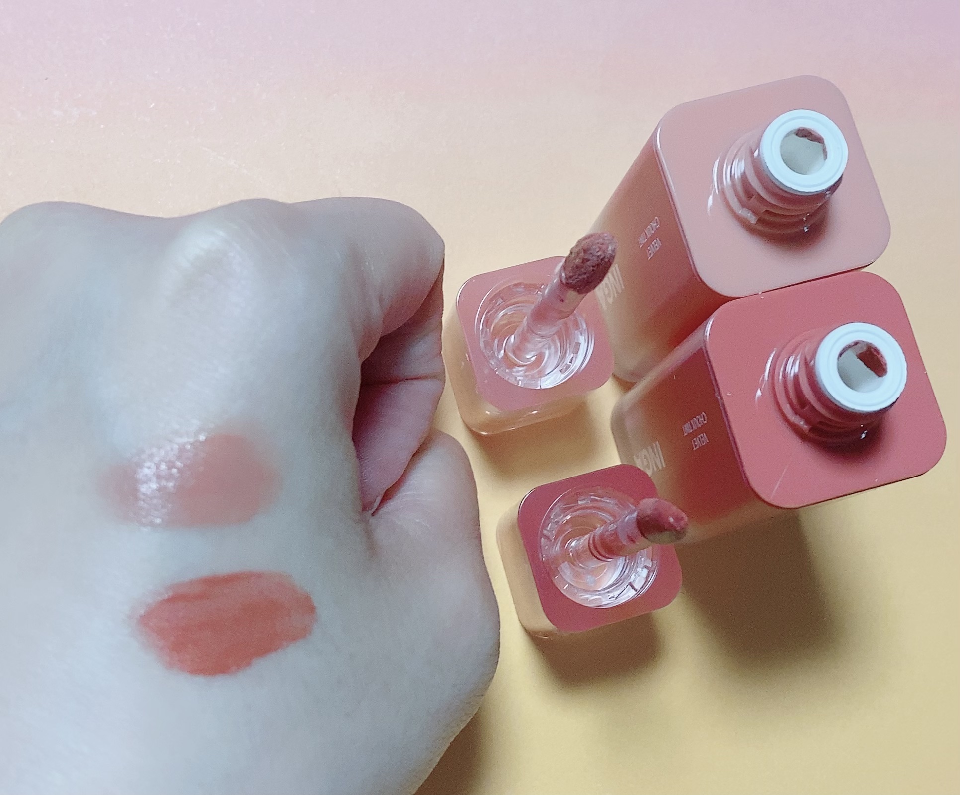 ベルベットシューティント/INGA/リップティントを使ったクチコミ（3枚目）