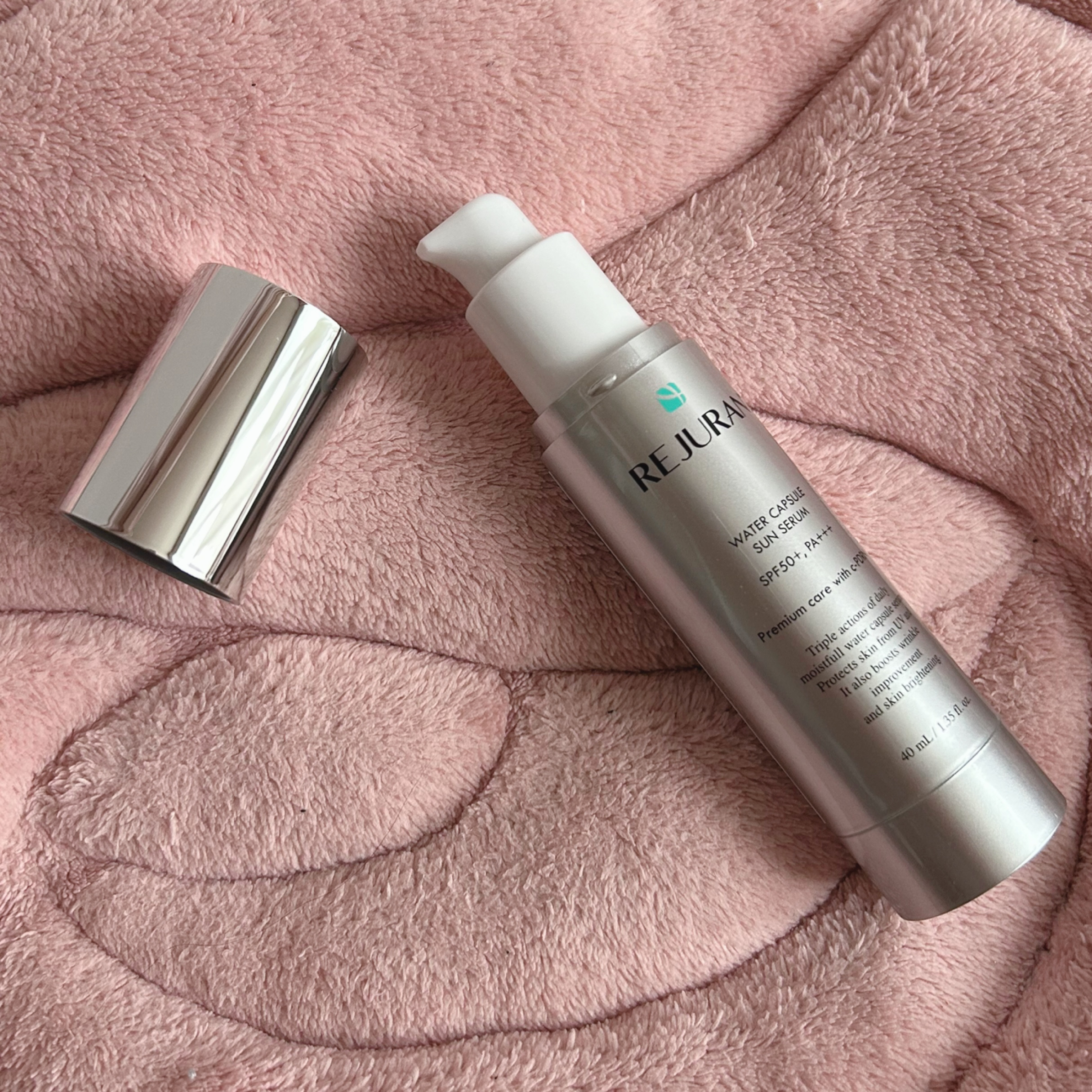 REJURAN ウォーターカプセルUV日焼け止めセラム SPF50+ PA+++ 40ml/REJURAN COSMETICS/日焼け止め・UVケアを使ったクチコミ（3枚目）