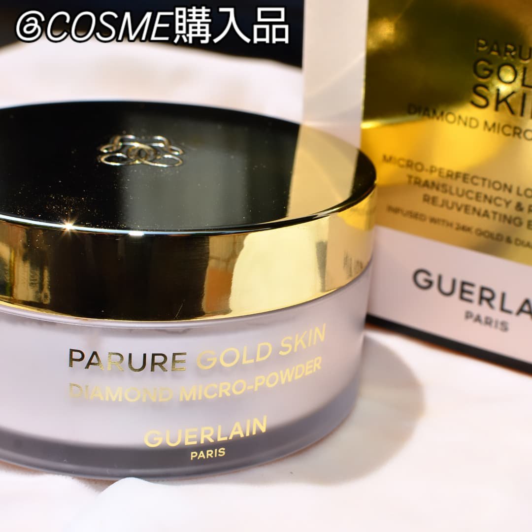 パリュール ゴールド スキン D-マイクロパウダー/GUERLAIN/ルースパウダーを使ったクチコミ（1枚目）