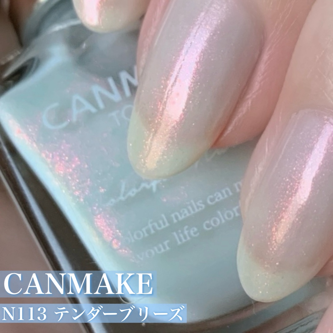 カラフルネイルズ/キャンメイク/マニキュアを使ったクチコミ（1枚目）