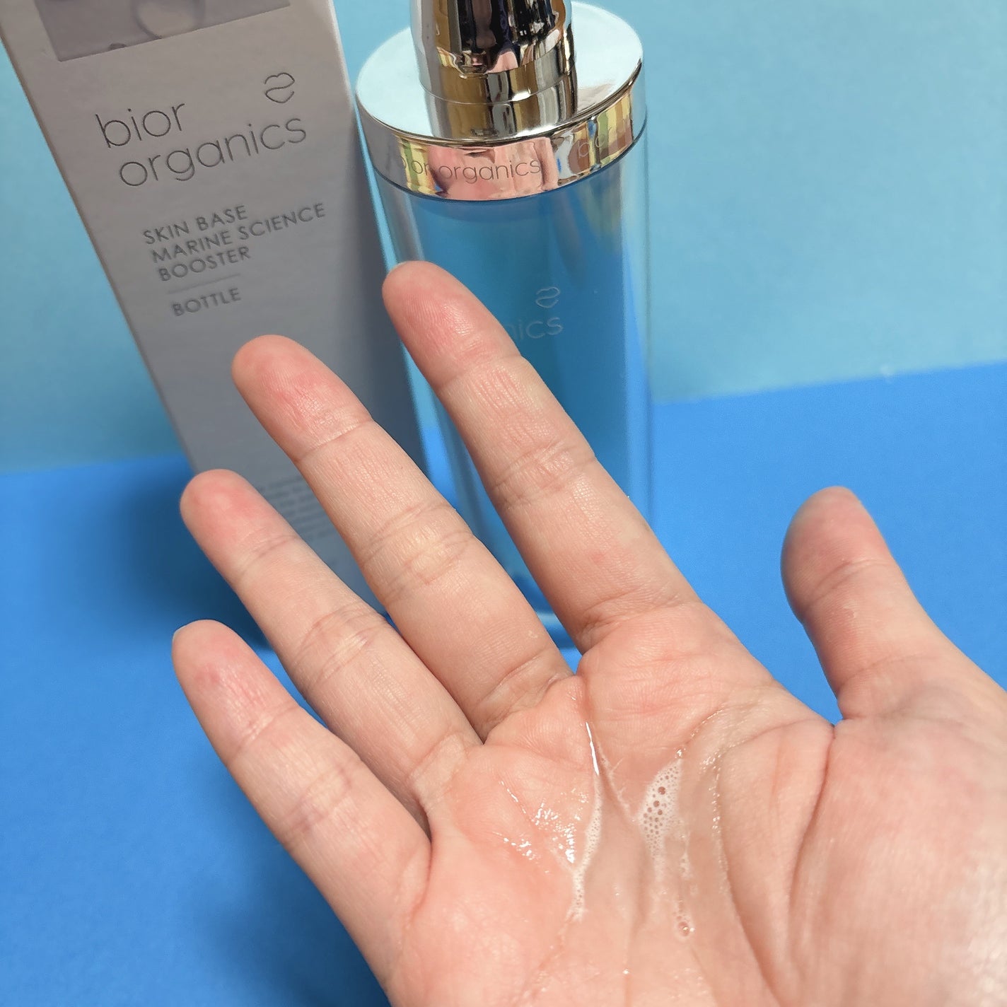 スキンベース マリンサイエンス ブースター/bior oraganics/美容液を使ったクチコミ(2枚目)