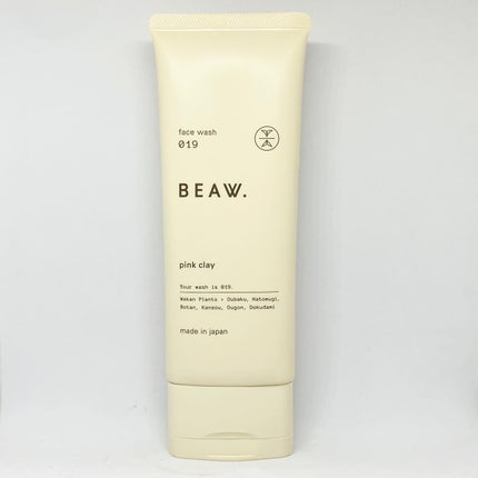 フェイスウォッシュ019 ピンククレイ/BEAW./洗顔フォームを使ったクチコミ(1枚目)