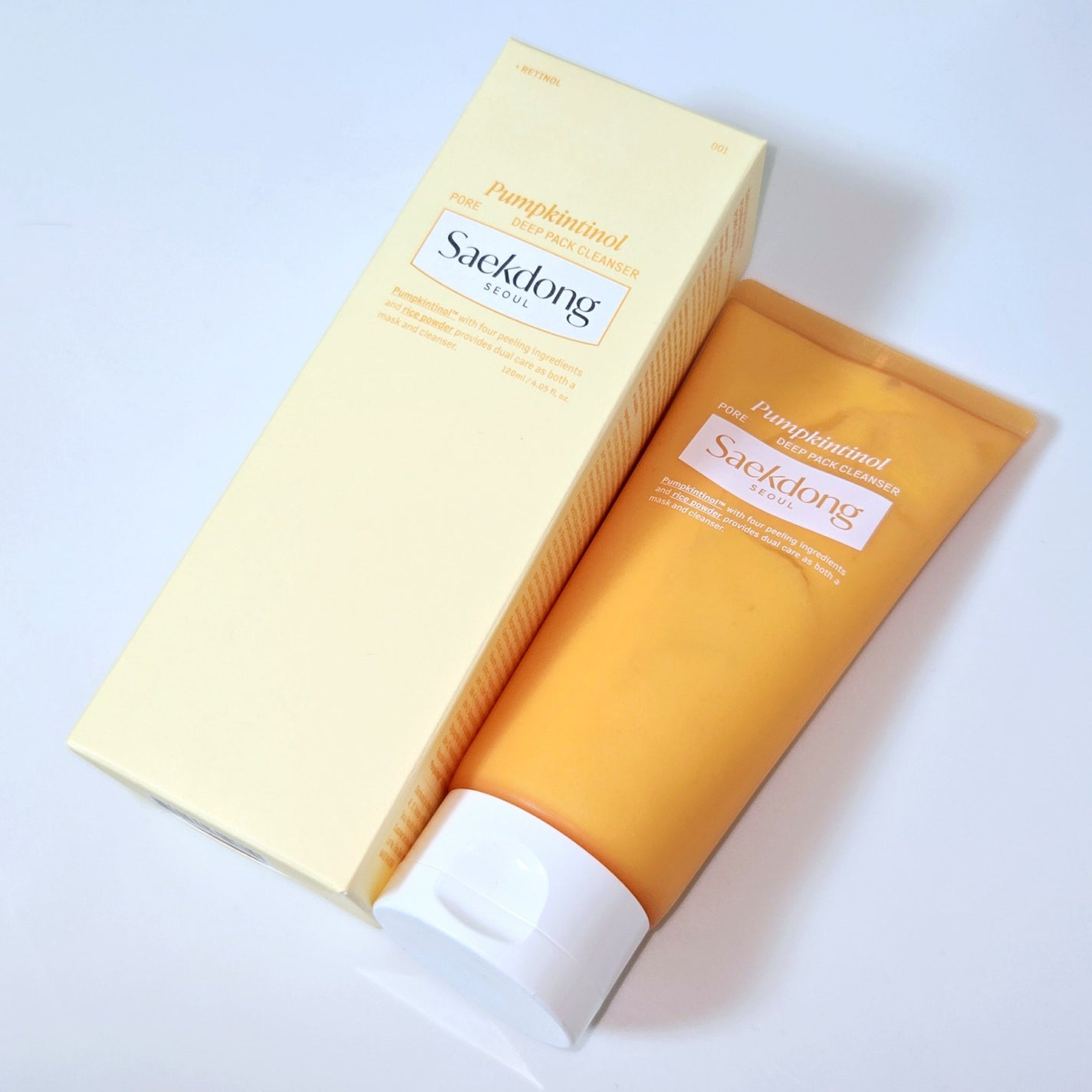 PUMPKINTINOL パッククレンザー/Saekdong SEOUL/洗顔フォームを使ったクチコミ(4枚目)