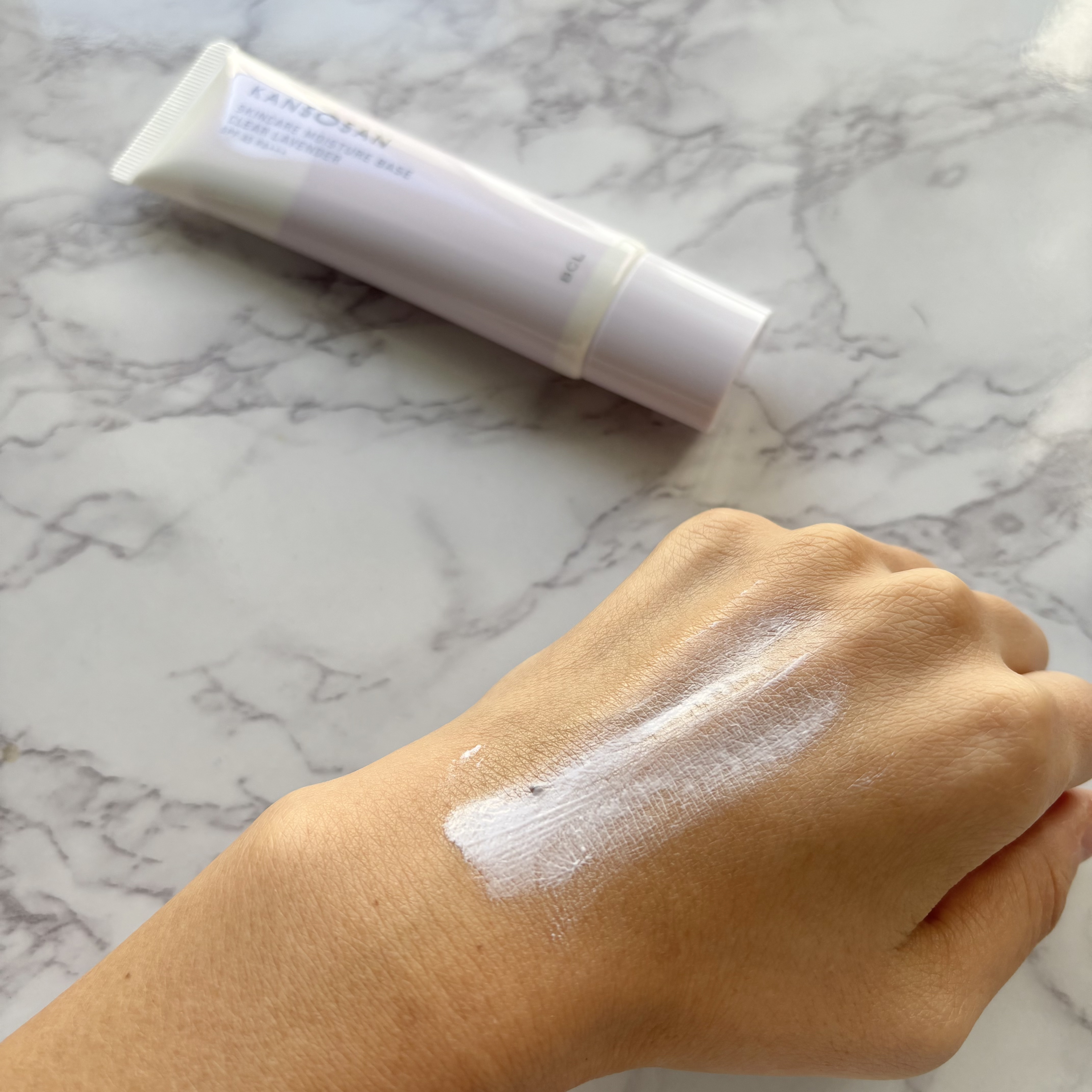 乾燥さん 保湿力スキンケア下地 透明感ラベンダー/乾燥さん/化粧下地を使ったクチコミ（3枚目）