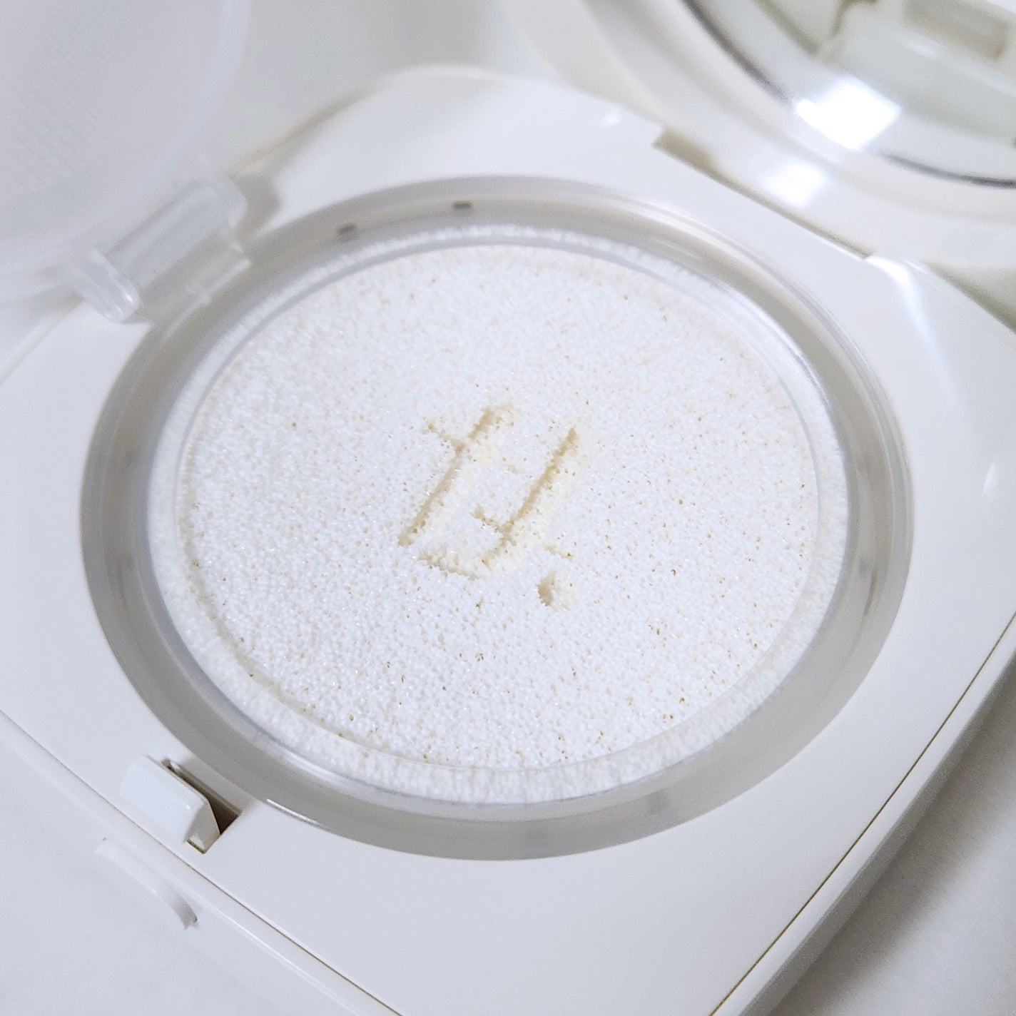 ベースフィットトーンアップサンクッション/TFIT/クッションファンデーションを使ったクチコミ(4枚目)