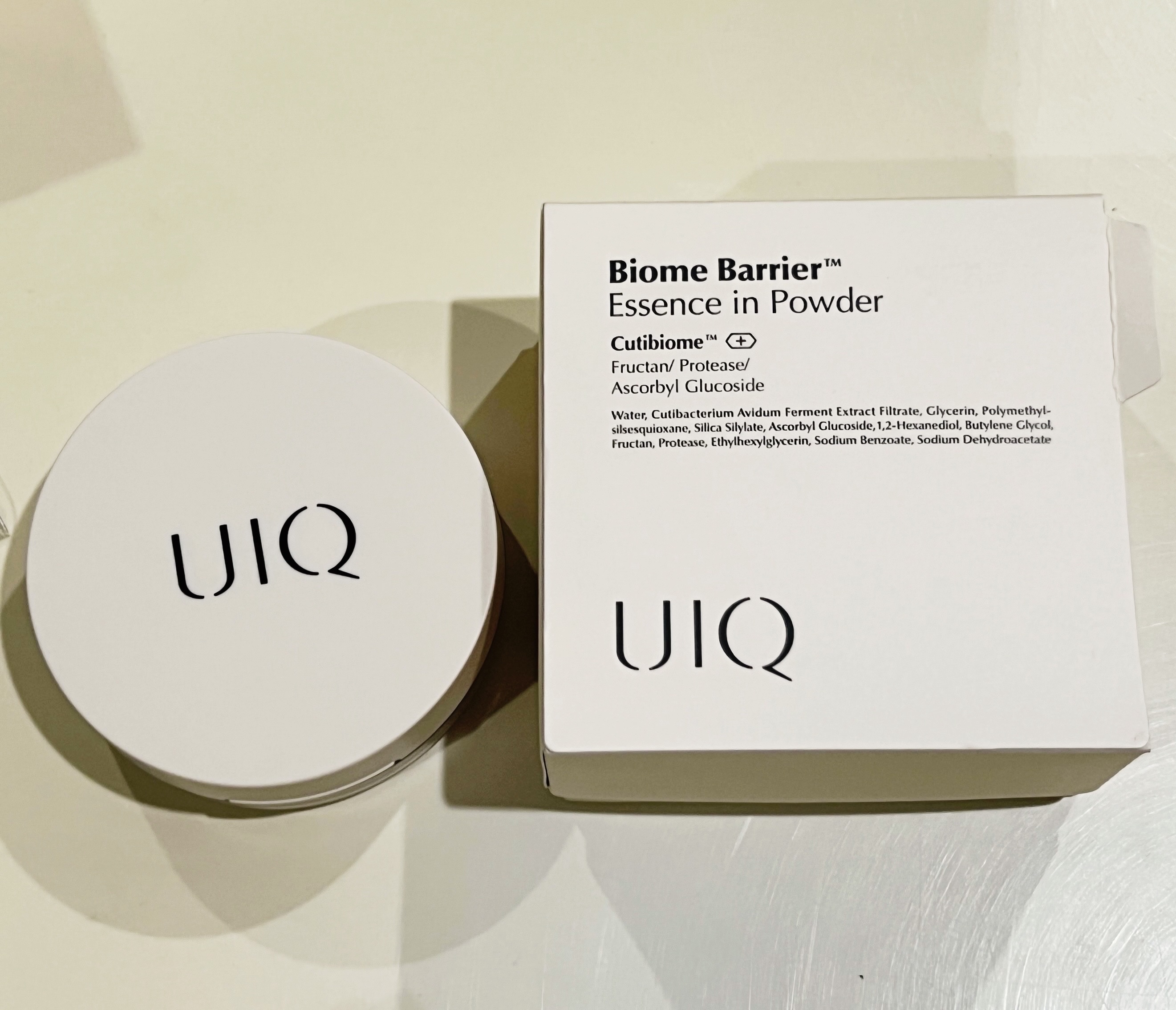 バイオムバリアエッセンスインパウダー/UIQ/ルースパウダーを使ったクチコミ（1枚目）