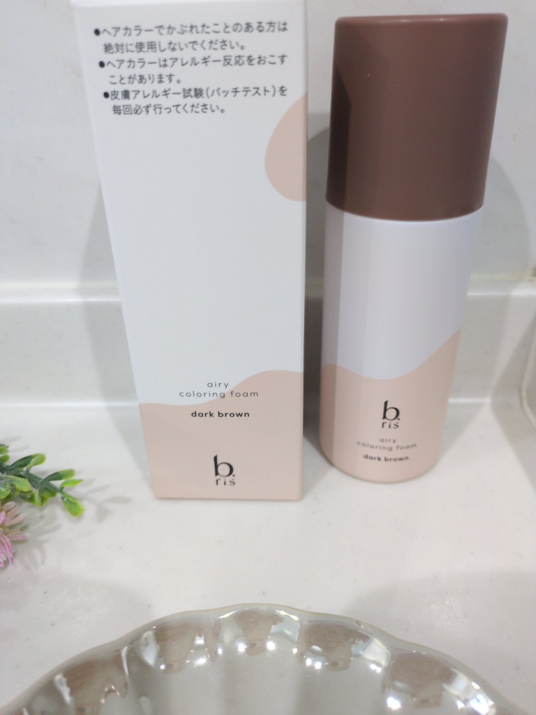 エアリー カラーリング フォーム/b.ris/ヘアカラーを使ったクチコミ（1枚目）