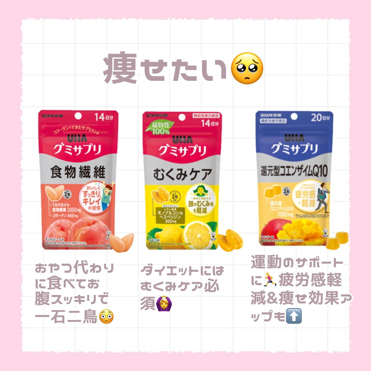 UHAグミサプリビタミンD3/UHA味覚糖/食品を使ったクチコミ(2枚目)