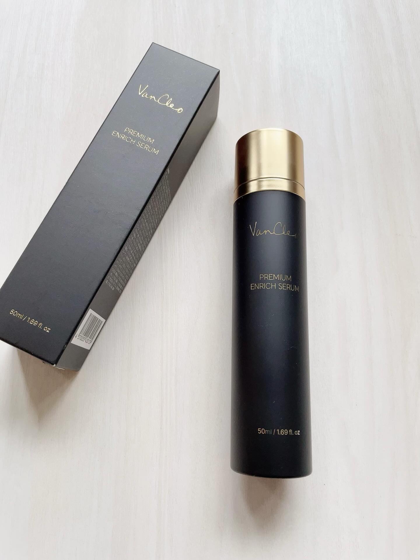 プレミアムエンリッチセラム/VanCleo/美容液を使ったクチコミ（3枚目）