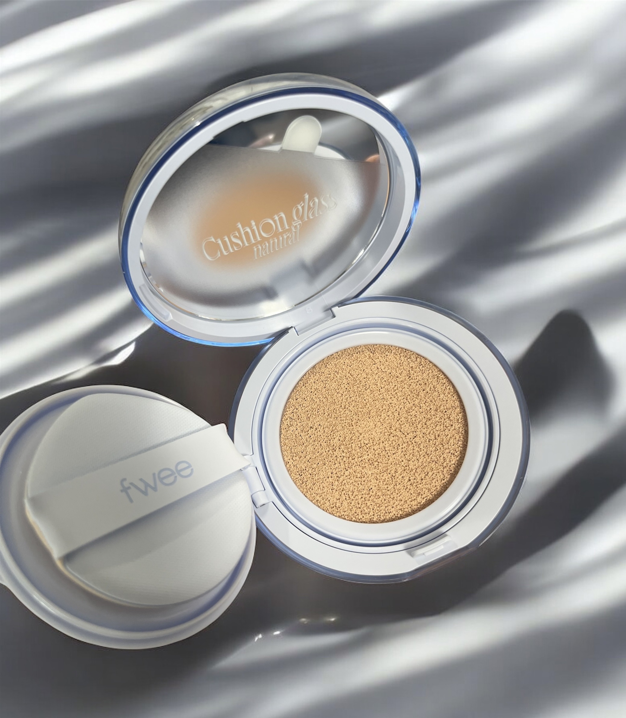 フィー クッションガラス ナチュラル/fwee/クッションファンデーションを使ったクチコミ（3枚目）
