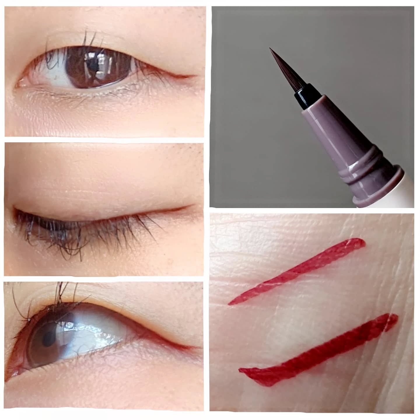 リキッドアイライナー/Kirei&co./リキッドアイライナーを使ったクチコミ（3枚目）