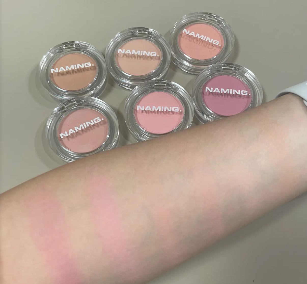 ネーミング フラッフィーパウダーブラッシュ/NAMING./パウダーチークを使ったクチコミ（1枚目）