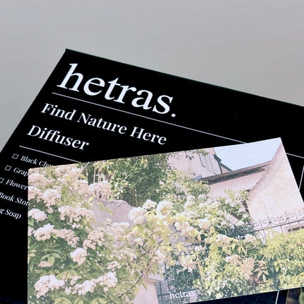 プレミアムディフューザー/hetras/ルームフレグランスを使ったクチコミ(1枚目)