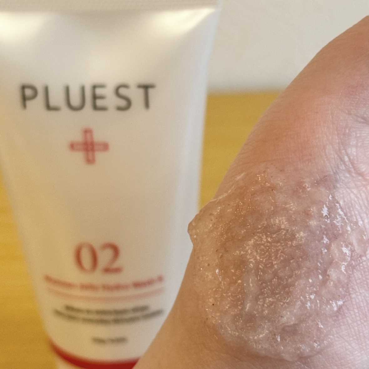 マンナンジェリーハイドロウォッシュ R/PLUEST/洗顔料を使ったクチコミ（3枚目）