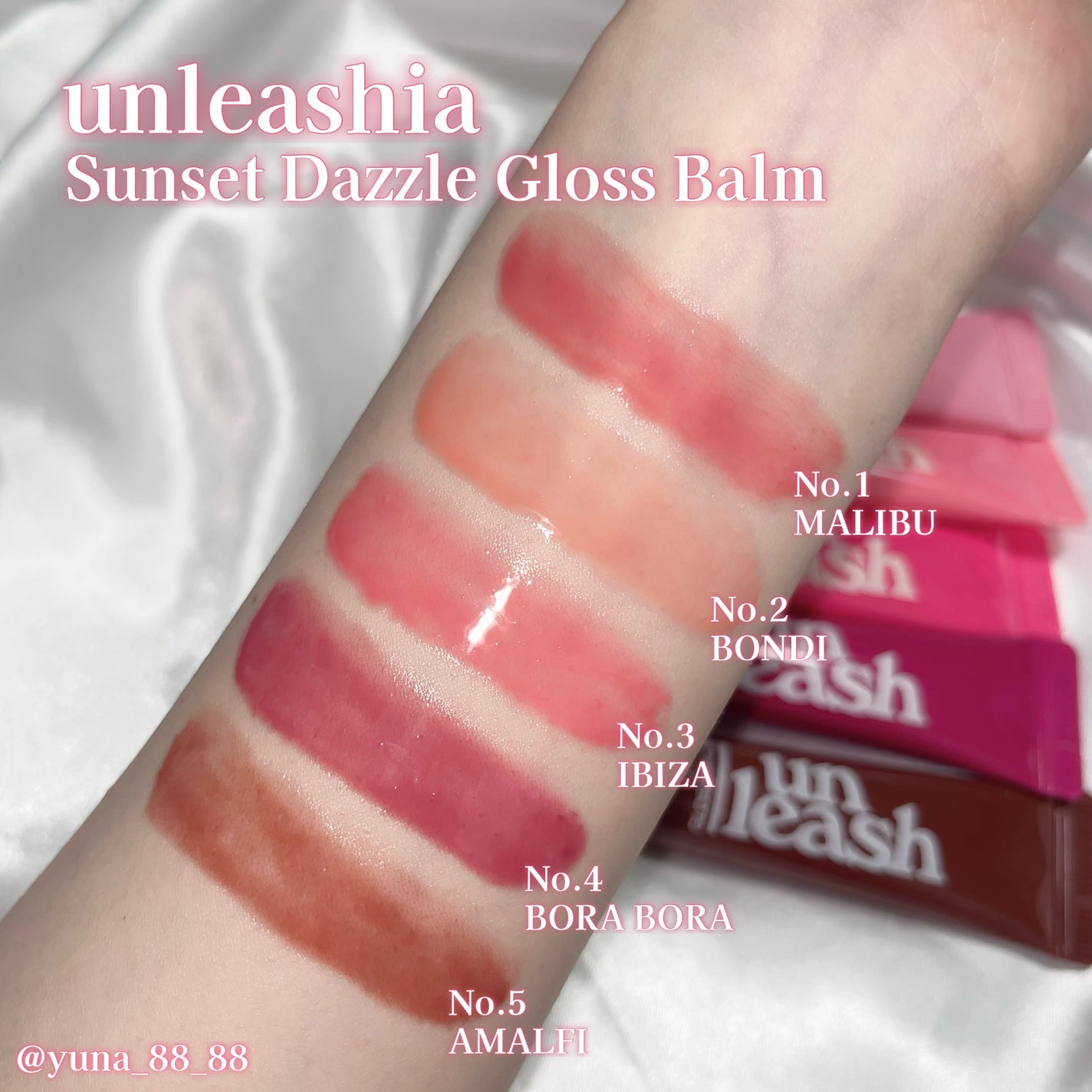 Sunset Dazzle Gloss Balm/unleashia/リップグロスを使ったクチコミ(7枚目)