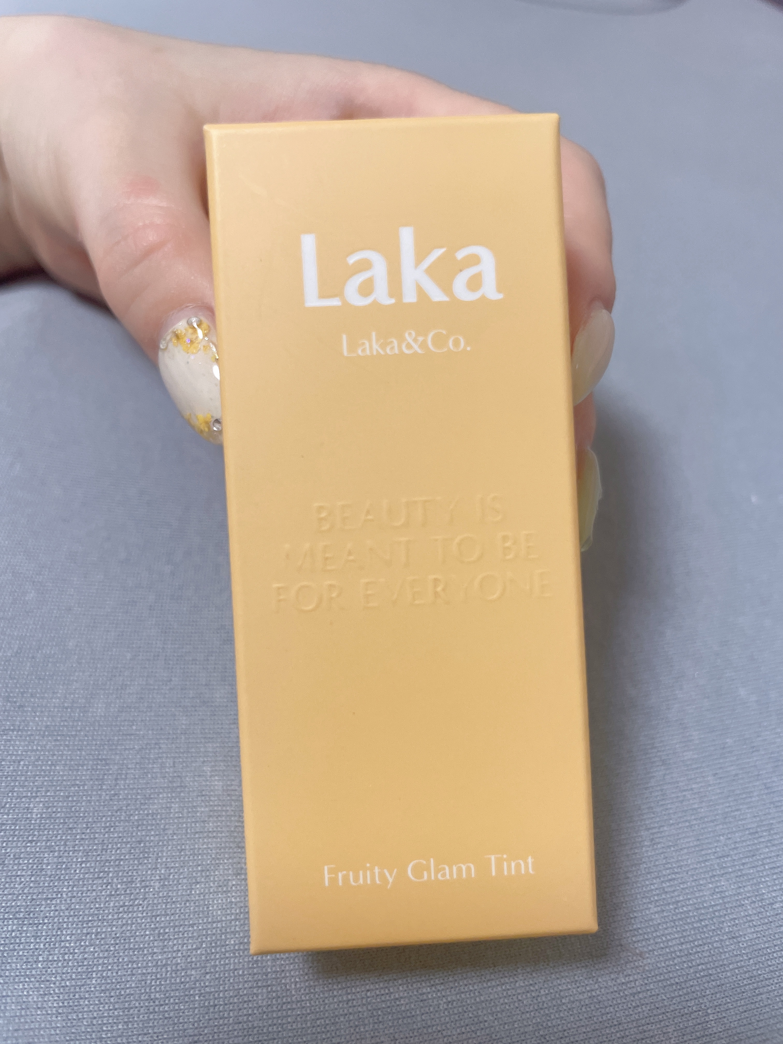 フルーティーグラムティント/Laka/リップティントを使ったクチコミ（1枚目）