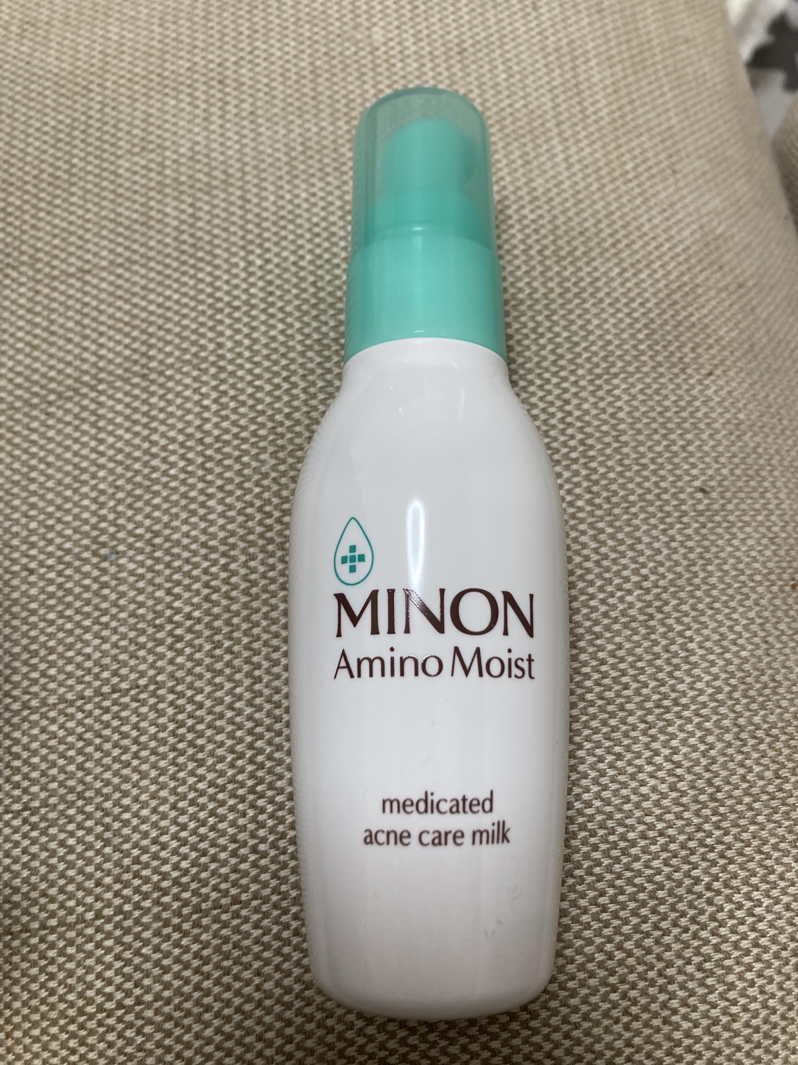 ミノン アミノモイスト 薬用アクネケア ミルク 100ｇ/ミノン/乳液を使ったクチコミ（1枚目）